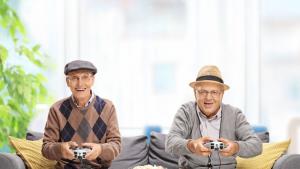 възрастни хора видеоигри