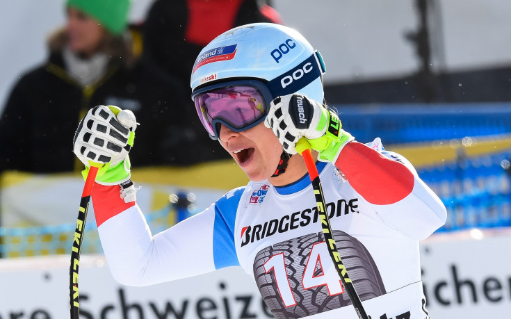 Швейцарка смая всички на Супер-Г в Санкт Мориц