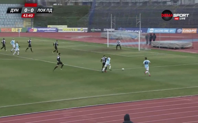 Дунав и Локомотив Пловдив изиграха много постни първи 45 минути