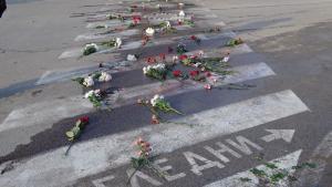 пешеходна пътека цветя