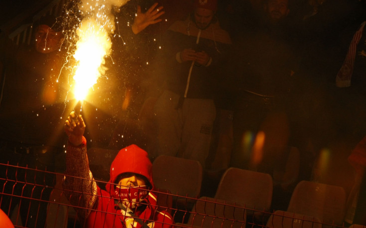 Шоуто на ЦСКА и Лудогорец в снимки