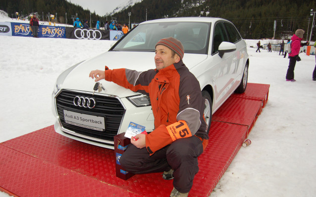 Любен Шумaрски от Благоевград спечели чисто ново Audi A3 по