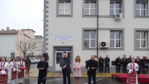 Откриване на сградата на полицията