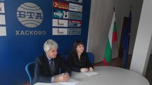 пресконференция в Хасково