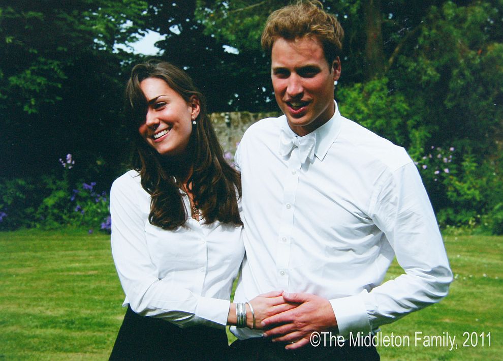 Принц Уилям и Кейт в деня на дипломирането си от университета „Сейнт Андрюс“