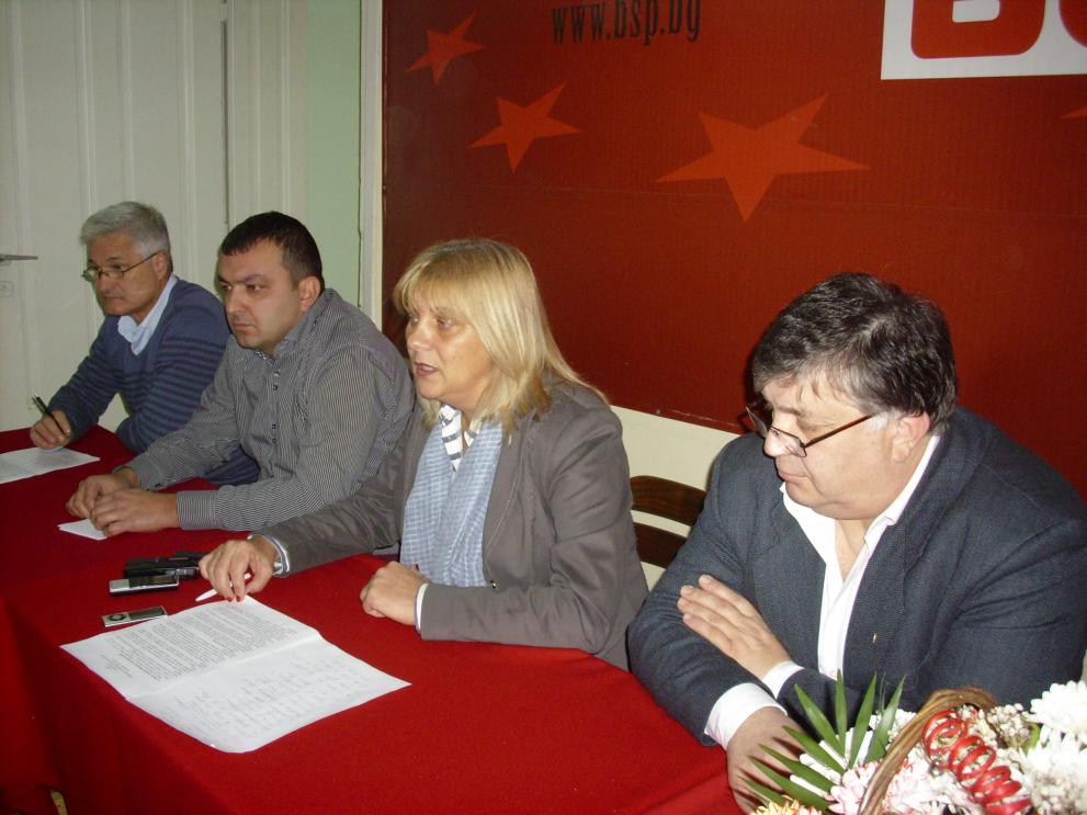 Общинските съветници от БСП - Добрич се отчетоха за работата си през последните две години