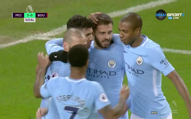 Манчестър Сити си направи страхотен подарък за Коледа като разгроми