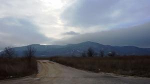 времето зима мрачно