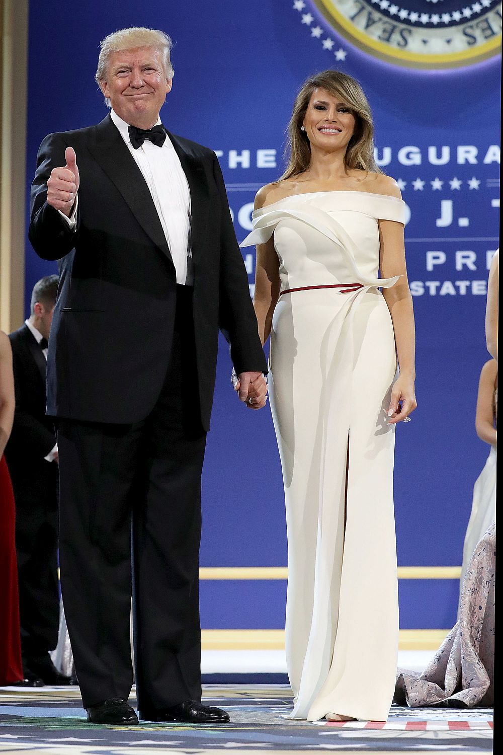 Президентът на САЩ Доналд Тръмп и съпругата му Мелания