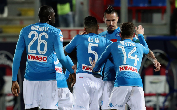 Наполи посреща 2018 като лидер в Серия А