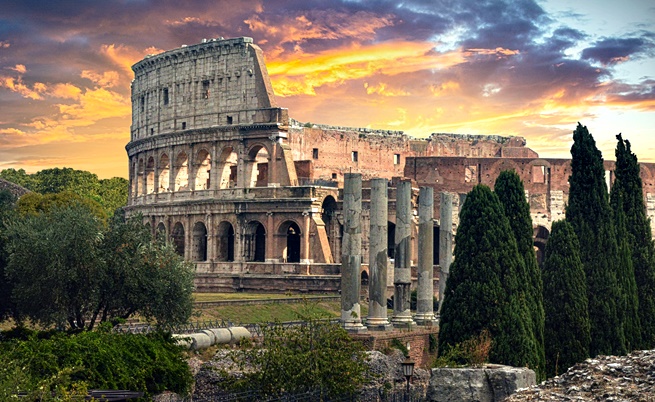  Колизеума, Рим, Италия 