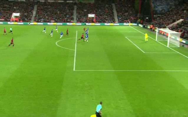 С два гола на Райън Фрейзър Борнемут победи Евертън с