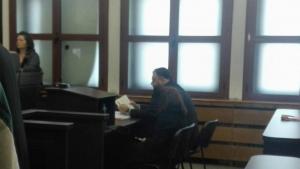 Катя Лерца в съдебната зала