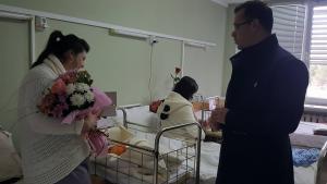 Добрич кмет първо бебе