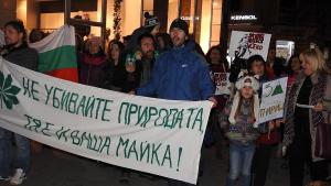 Протест за Пирин