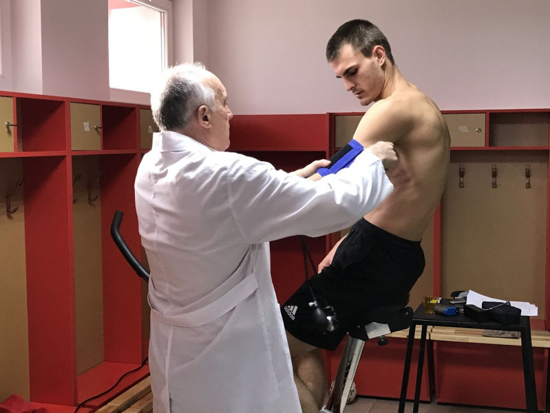 Играчите на ЦСКА минаха медицински тестове1