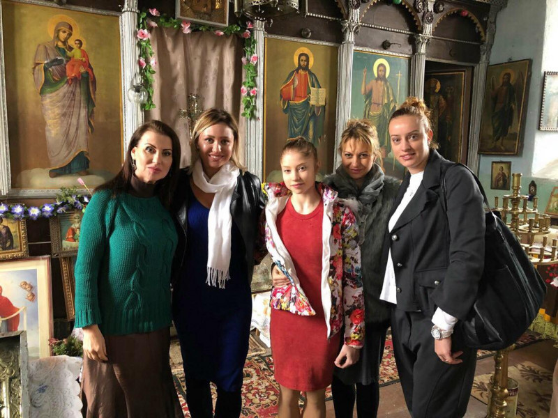 Ренета Камберова стана кръстница на Ерика Зафирова1