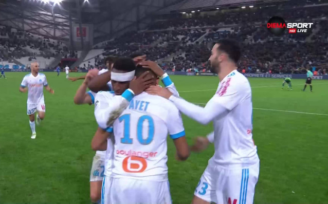 Олимпик Марсилия победи Страсбург с 2:0 в мач от 21-ия