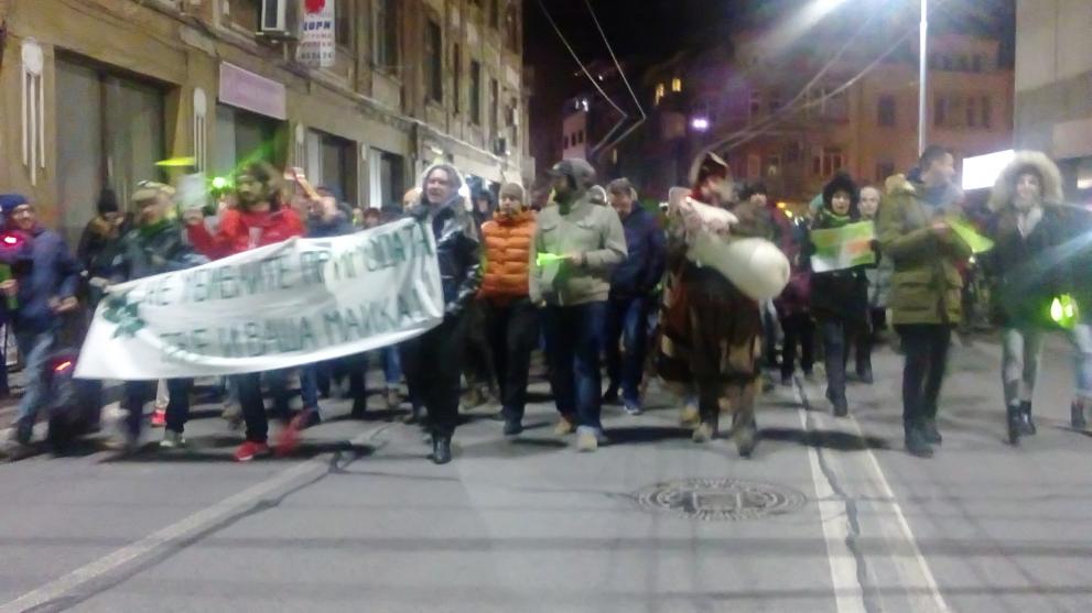 Протест за Пирин