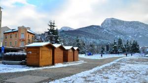 дървени къщички