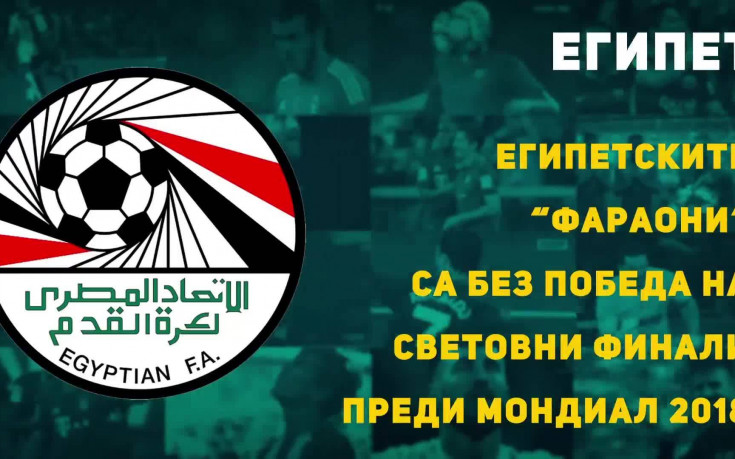 Египетските “фараони“ са без победа на световните финали преди Мондиал 2018