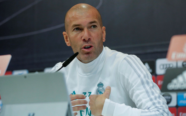Старши треньорът на Реал Мадрид Зинедин Зидан заяви, че „белите“
