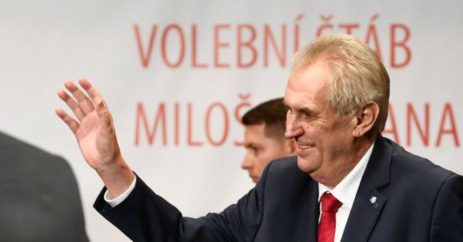 Чешкият президентМилош Земан положи клетва за своя втори и последен