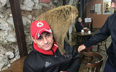 ЦСКА разпуска при маймунките в Гибралтар