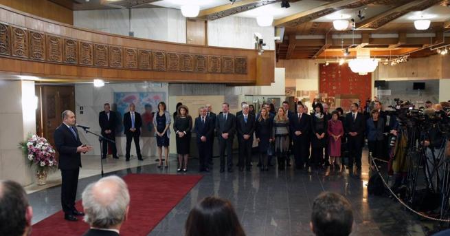 Десислава Радева придружи президента на прием в Националния исторически музей