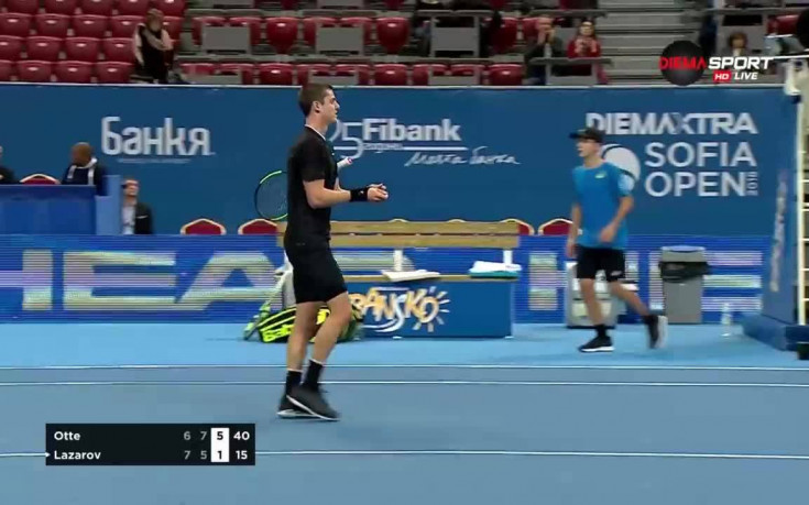 Александър Лазаров - Оскар Оте 7:6, 5:7, 1:6 /репортаж/