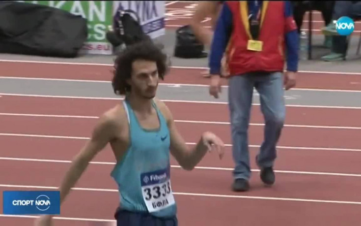 Тихомир Иванов с личен рекорд на държавното първенство в зала