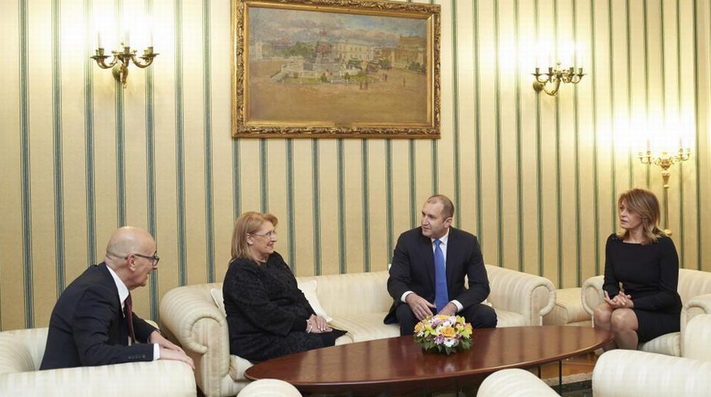 Президентът на Малта<strong> </strong>Мари-Луиз Колейро Прека и съпругът й Едгар Прека<strong> </strong>пристигнаха в България по покана на държавния глава Румен Радев.