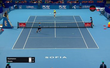 Страшна драма в първия сет между Кузманов и Соуса