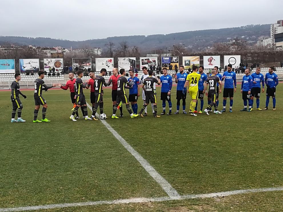 "Черно море" загуби срещу втория отбор на "Лудогорец"
