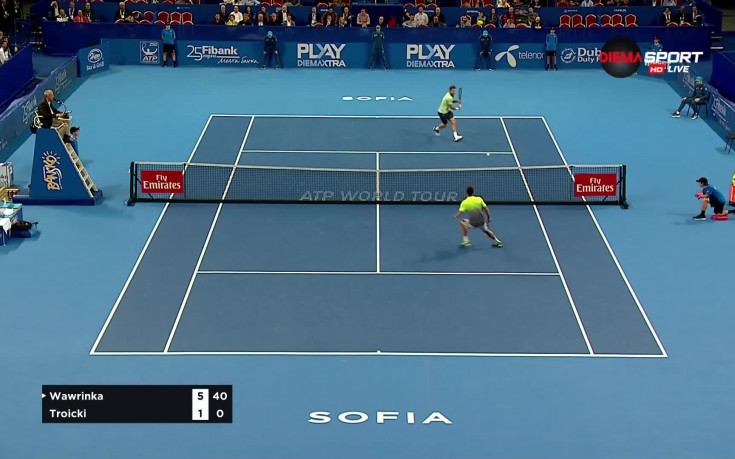 Стан Вавринка - Виктор Троицки 6:1, 7:6(3) /репортаж/