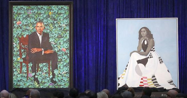 Националната портретна галерия във Вашингтон представи на специална церемония портретите
