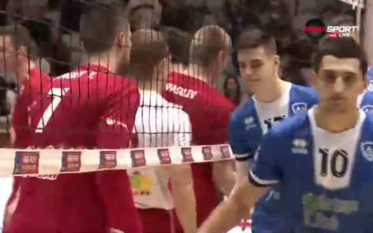 ВК Левски - ВК ЦСКА 3:2 (21:25, 25:27, 25:23, 25:19, 17:15 )