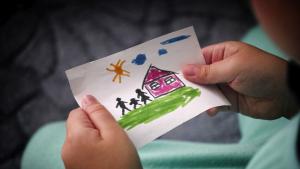 къща рисунка