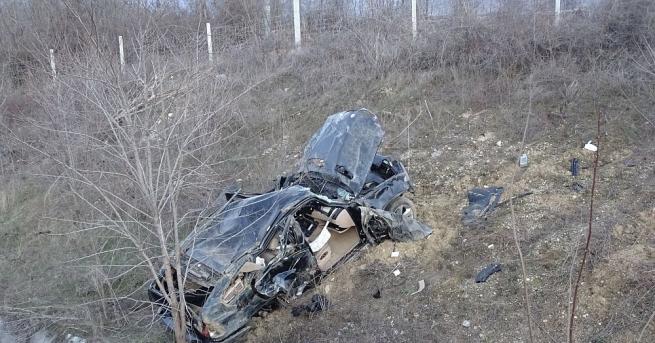 Жена загина на място при пътен инцидент на автомагистрала Струма