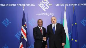 Бойко Борисов и премиерът на Кабо Верде Жузе Юлисеш де