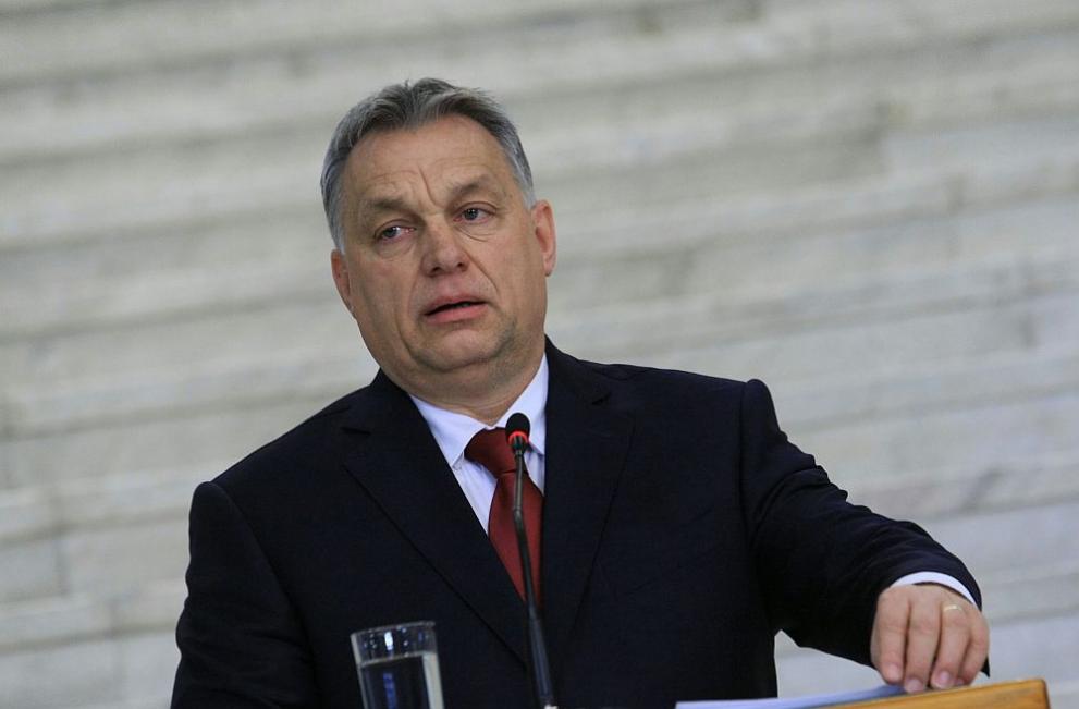 Премиерът на Унгария Виктор Орбан каза днес на съвместна пресконференция