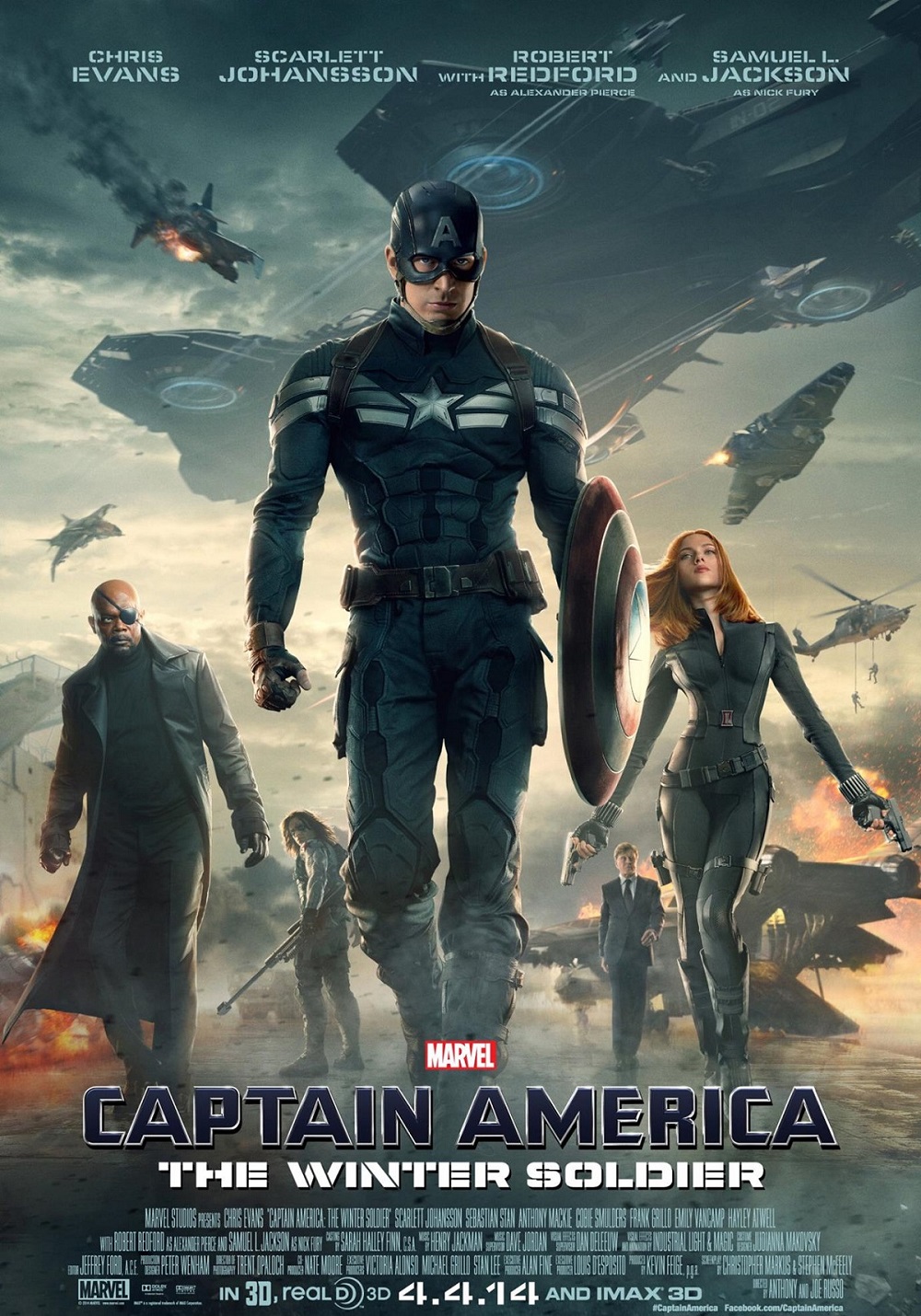 4. The ‘Captain America’ Trilogy / Трилогията „Капитан Америка“ – Критиците са в общо съгласие, към което се числи и моя милост, че именно това безспорно е най-добрата трилогия за соловите приключения на супергерой от вселената на Marvel. Първият филм спечели сърцата на хората с достоверния си исторически вид, вторият катапултира цялостното ниво на Marvel-ските филми в съвсем друго измерение с модерния си политически подтекст и изненадващ шпионски сюжет, а третият зададе нови граници на света, в който се развива, с етичния конфликт между главния герой и Железния човек, спечелен както физически, така и морално, от неотразимия Капитан Америка.
