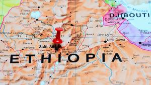 Етиопия карта