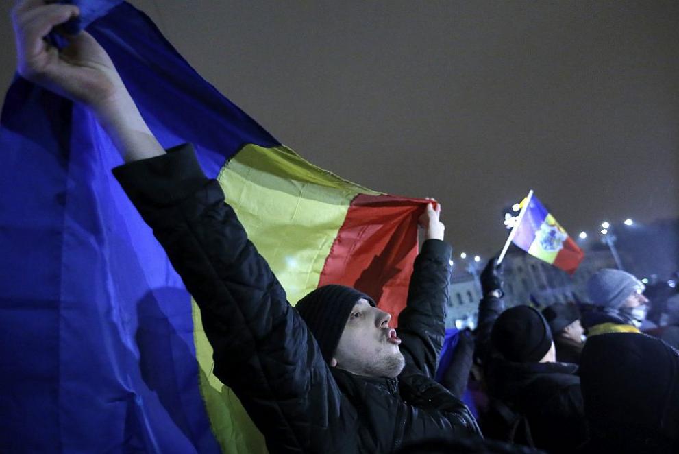  митинги Румъния 