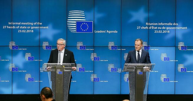 Председателят на Европейския съвет Доналд Туск заяви че лидерите на
