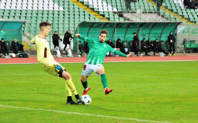 Португалският играч на Берое Рубен Бригидо дебютира пред собствена публика