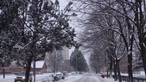 сняг в Благоевград