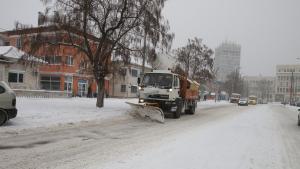 снеговалеж зима Видин