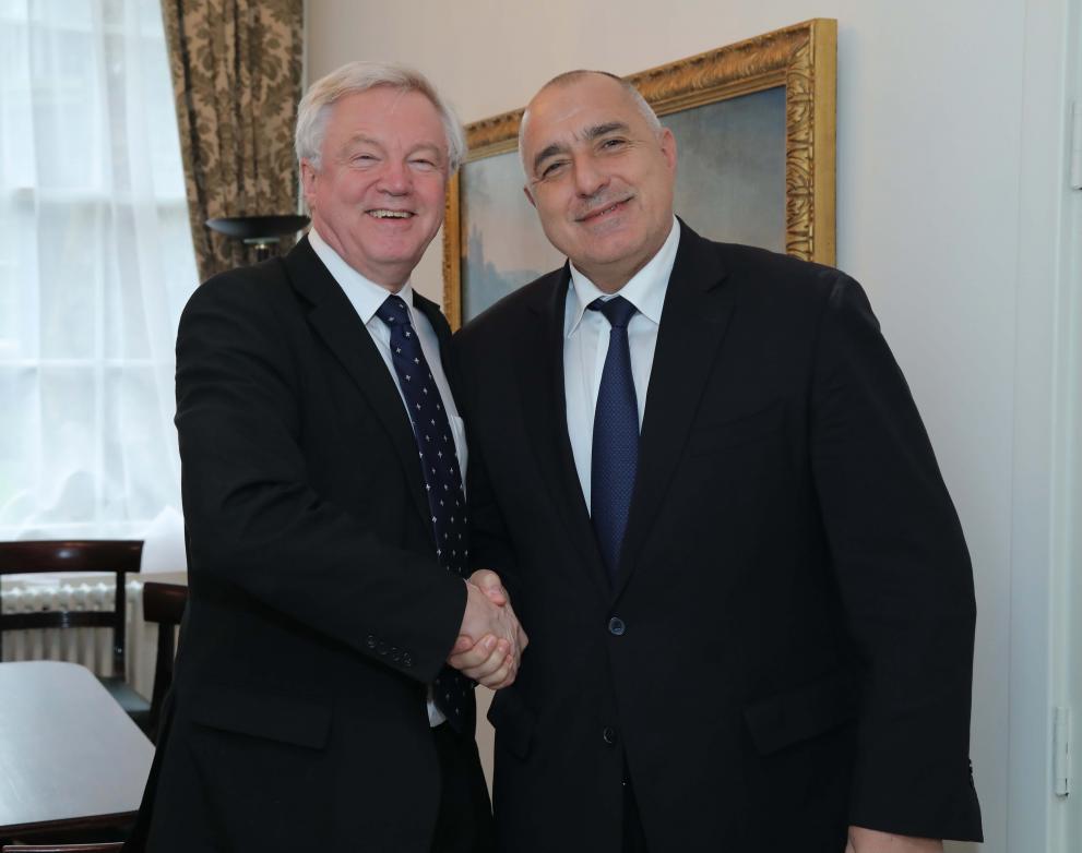  Борисов се срещна с представители на държавното управление на Англия 