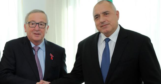 Министър председателят Бойко Борисов проведе двустранна среща с председателя на Европейската